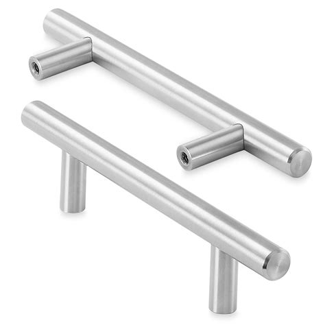 solid stainless steel drawer pulls